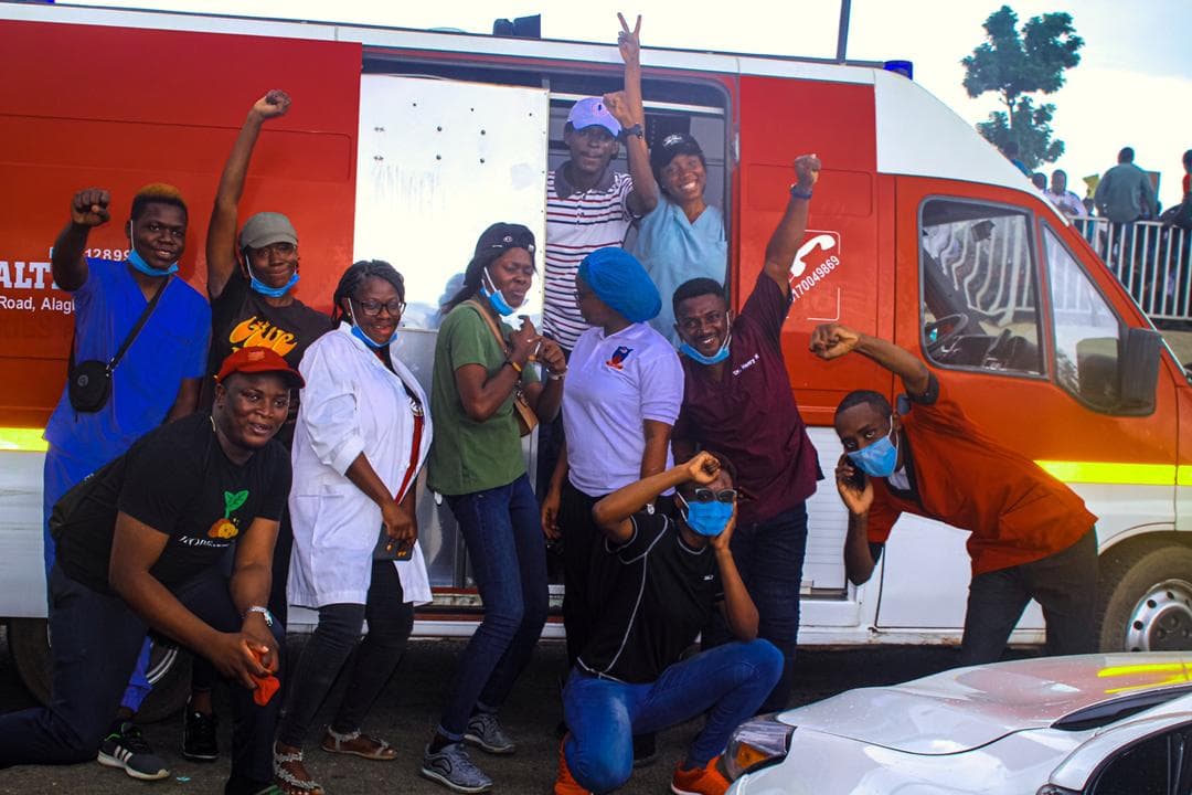 #ENDSARS PROTEST: THE HEALTHCARE PROVIDERS’ EXPERIENCE