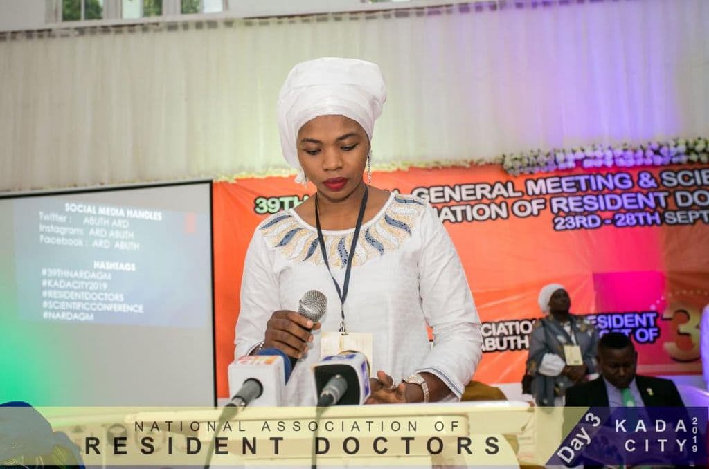 “The President doesn’t have the right people representing him on issues of the Nigerian Healthcare Sector…” – First Female NARD Secretary General