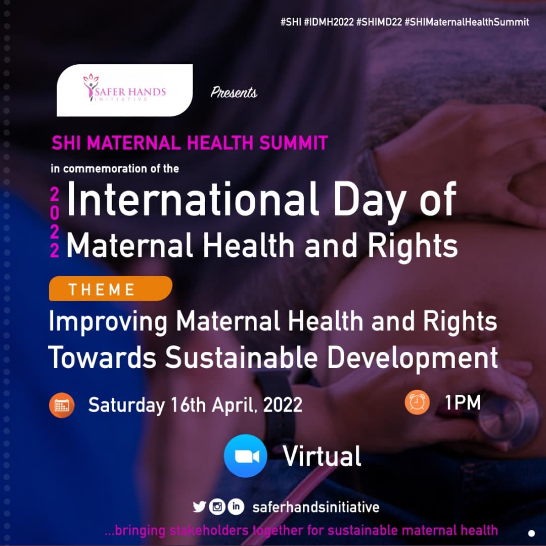 SHI Maternal Health Summit: Improving Maternal Health and Rights towards Sustainable Development