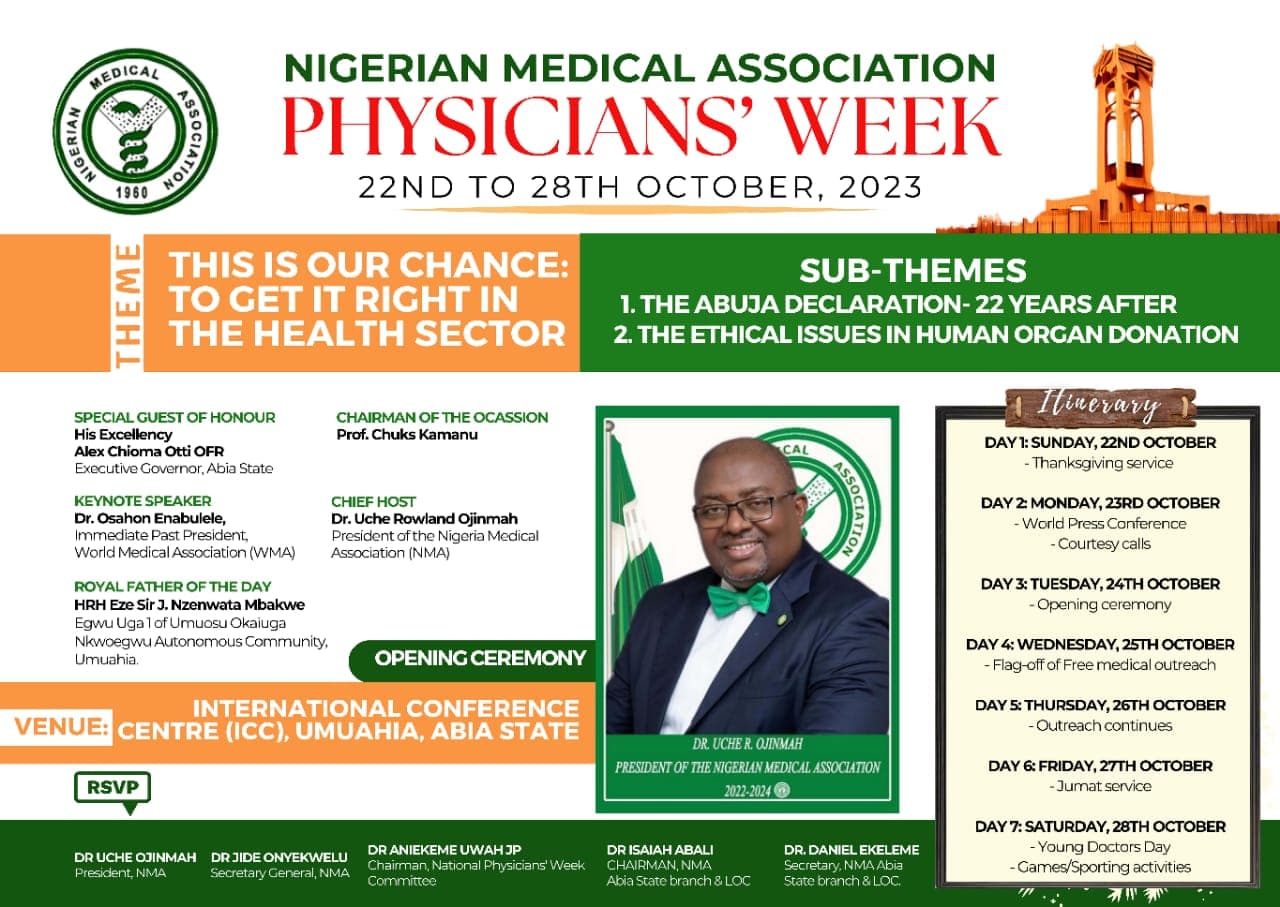NMA 2023 PHYSICIANS’ WEEK: PRESS BRIEFING