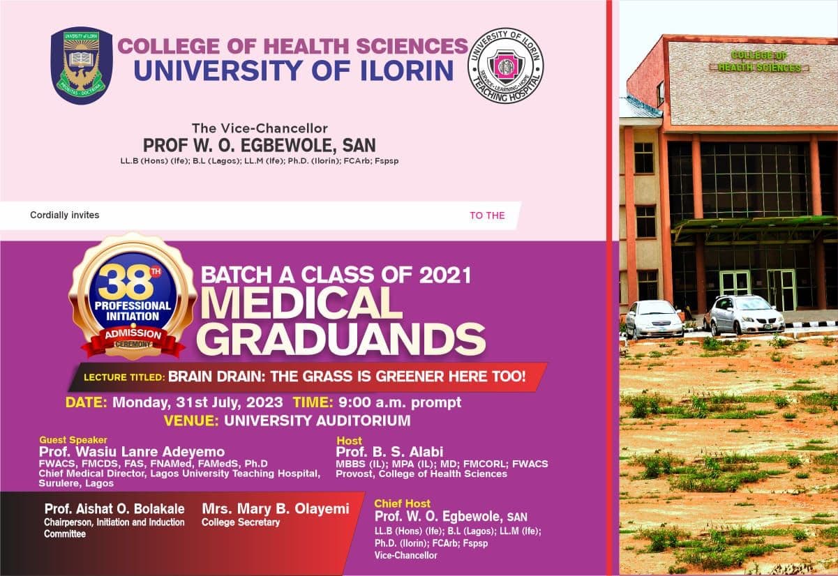 UNILORIN 2023 Induction Vox Populi: “The Grass is Greener Here Too”