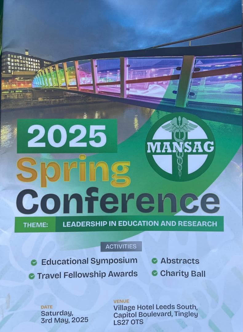 We Must Do Research to Show Impact, and Not Neglect the Role of Clinical Audits and Quality Improvement Projects ~ Speakers, MANSAG 2025 Spring Conference