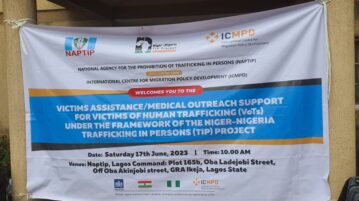 NAPTIP in collaboration with ICMPD, NMA Lagos organises Medical Mission for Victims of Trafficking