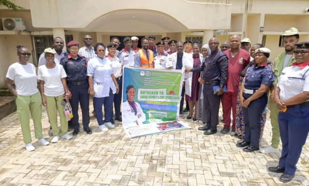 Resident Doctors Take Vital Health Services to NSCDC Officers in Gwagwalada